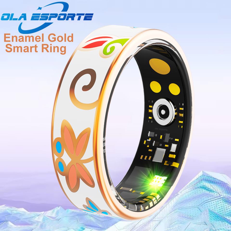 Women'S Health & Wellness Center - New Enamels Craftsmanship Smart Ring for