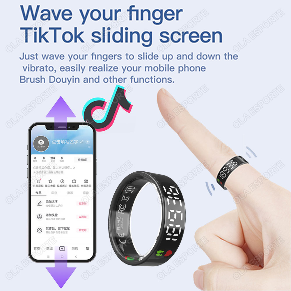 SR08 Smart Ring with Charging  - огляд і ціна Women'S Health & Wellness Center