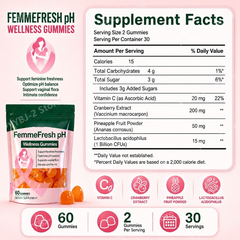 PH Wellness Gummies 60 Count S - огляд і ціна Health Wellness Gummies
