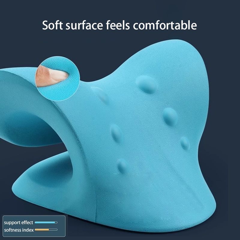 Neck Shoulder Stretcher Relaxe - огляд і ціна Neck Traction Pillow