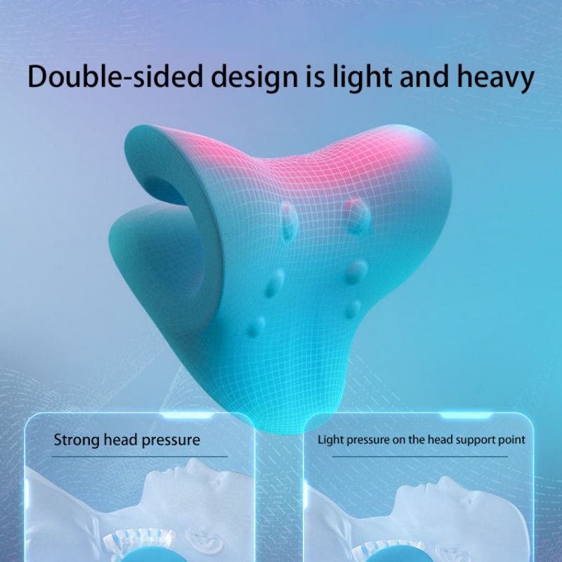 Neck Shoulder Stretcher Relaxe - огляд і ціна Neck Traction Pillow