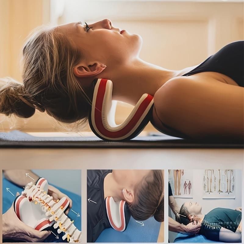 1Pcs Portable Cervical Massage - огляд і ціна Neck Traction Pillow
