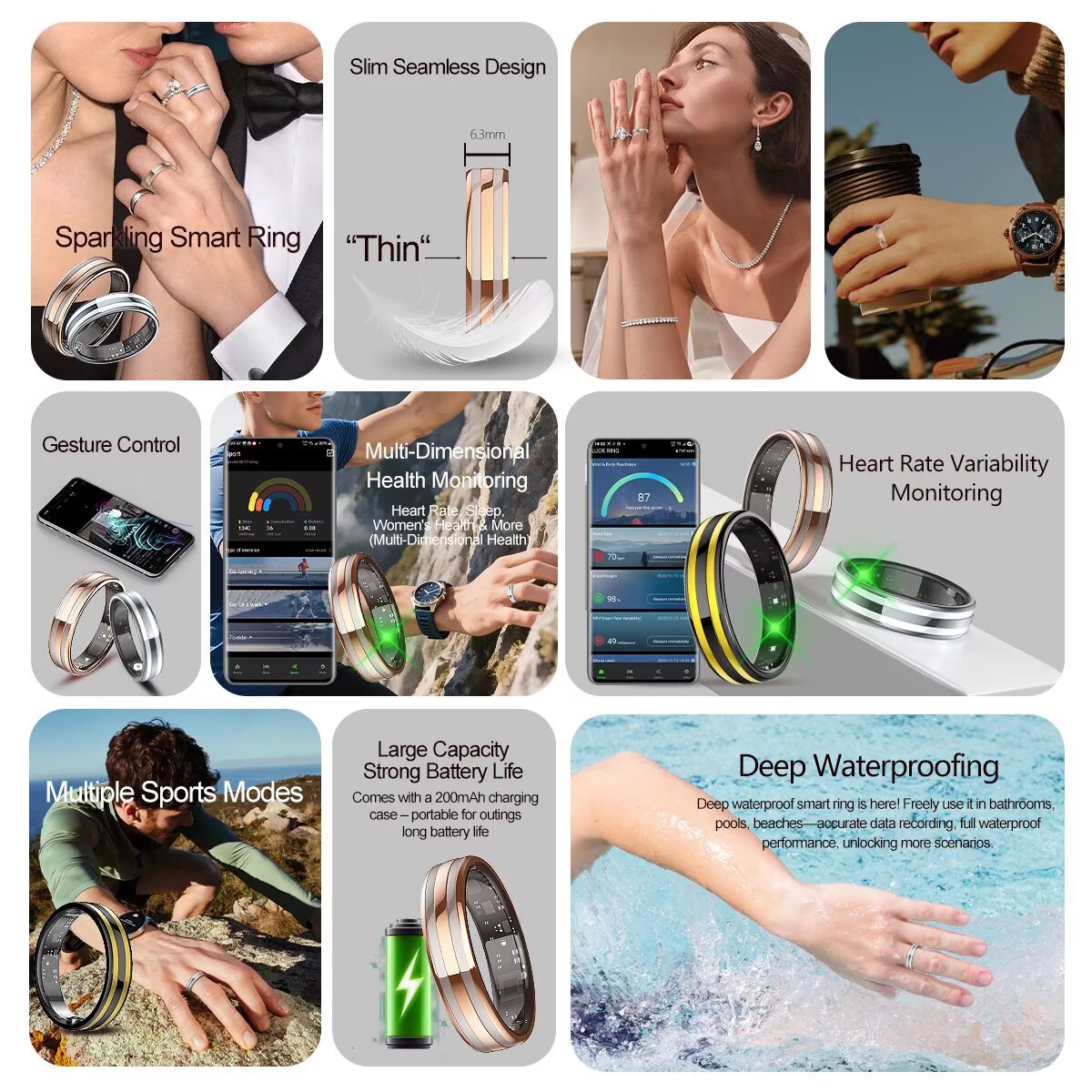 2026 Smart Ring For Men Women  - огляд і ціна Women'S Health & Wellness Center