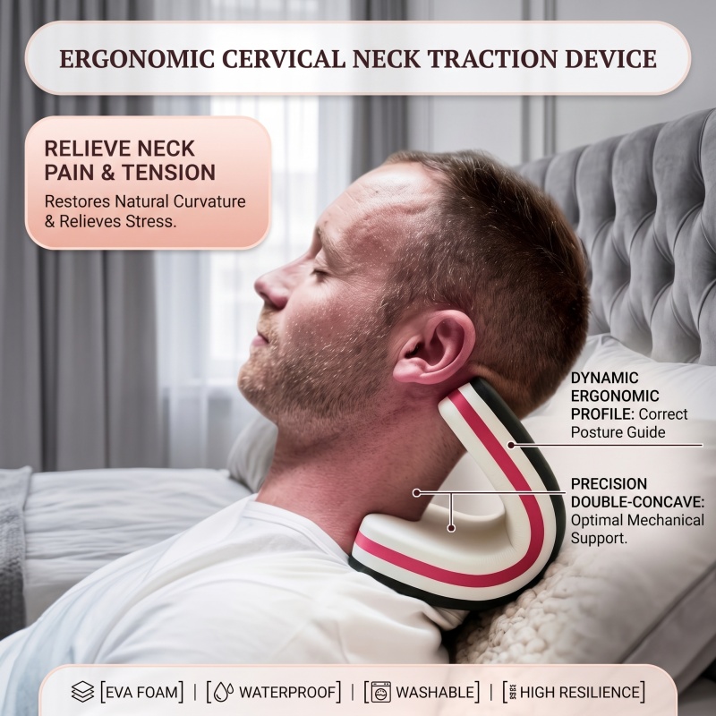 New Design Neck and Shoulder R - огляд і ціна Neck Traction Pillow
