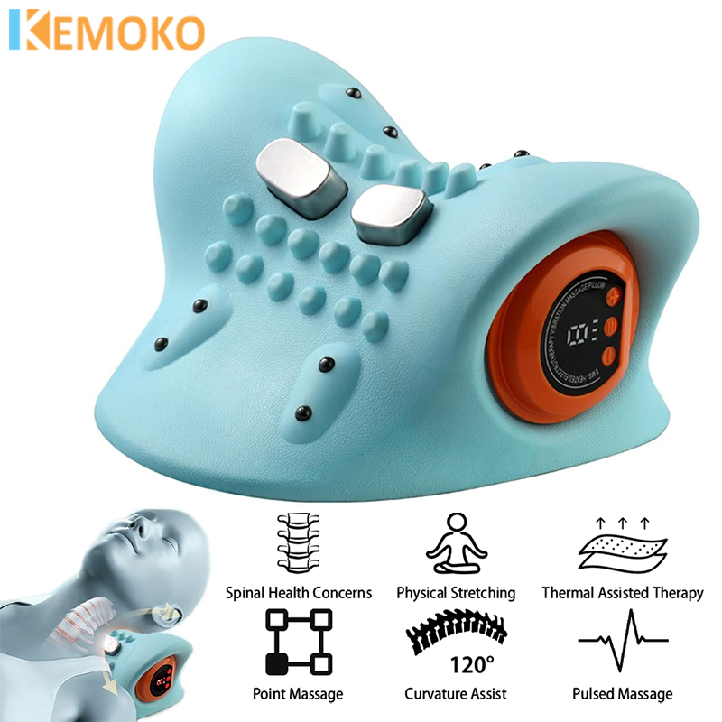 Electric Cervical Massager Nec - огляд і ціна Neck Traction Pillow