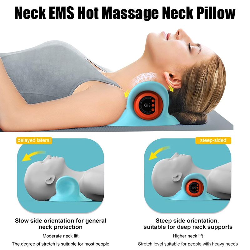 Electric Cervical Massager Nec - огляд і ціна Neck Traction Pillow