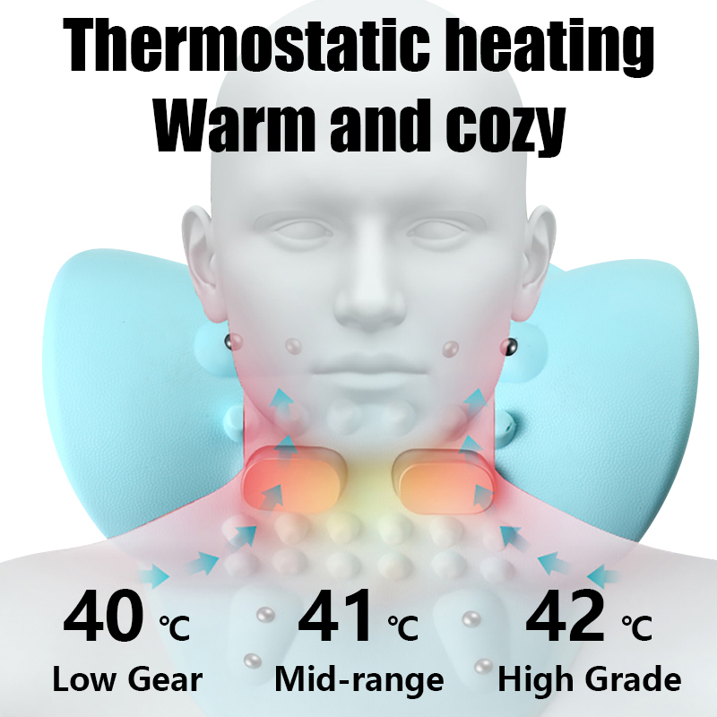 Electric Cervical Massager Nec - огляд і ціна Neck Traction Pillow