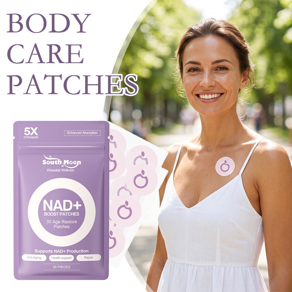 30 Pieces NAD+ Boost Patches A - огляд і ціна Health Wellness & Nutrition Center Llc