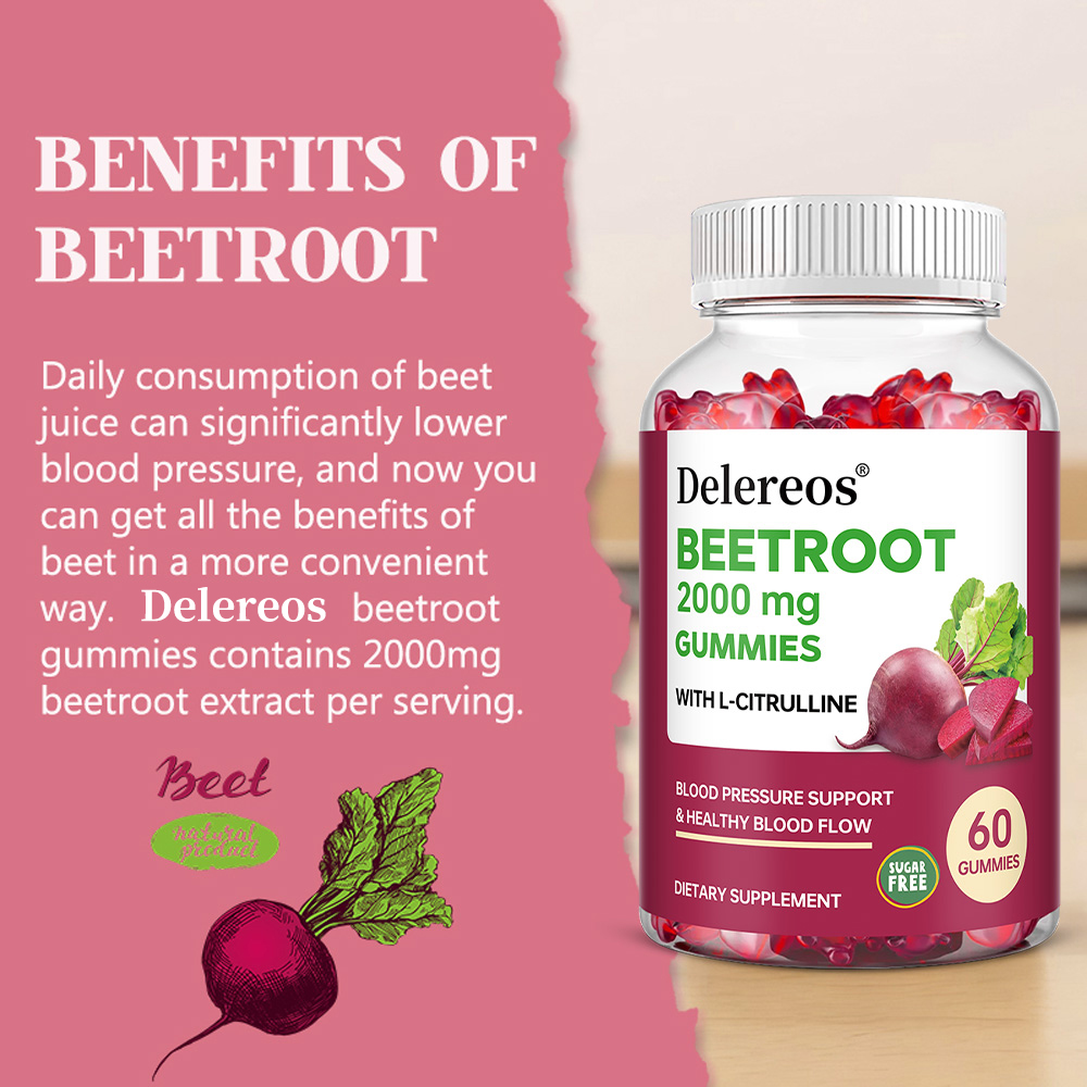 Beetroot Gummies, Help Support - огляд і ціна Health Wellness Gummies