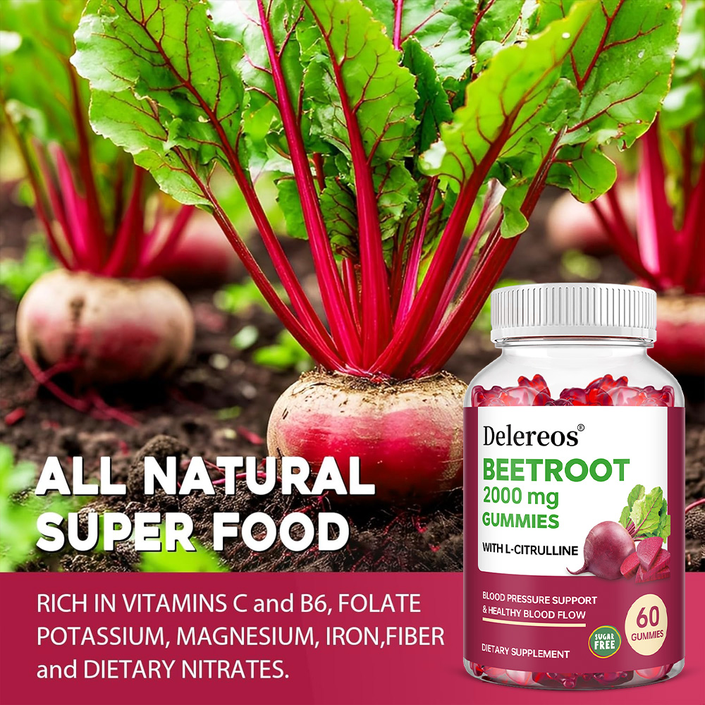 Beetroot Gummies, Help Support - огляд і ціна Health Wellness Gummies