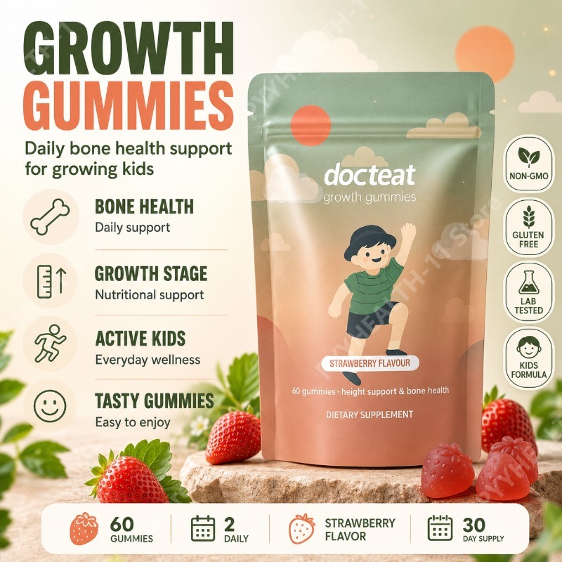 Kids Calcium Gummies Vitamin D - огляд і ціна Health Wellness Gummies