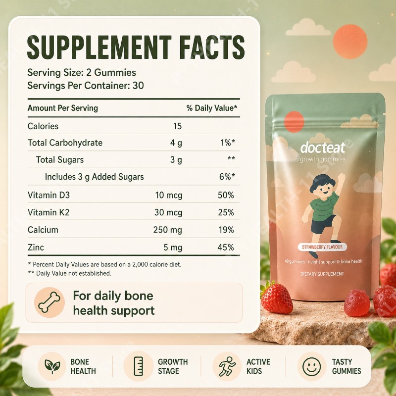 Kids Calcium Gummies Vitamin D - огляд і ціна Health Wellness Gummies