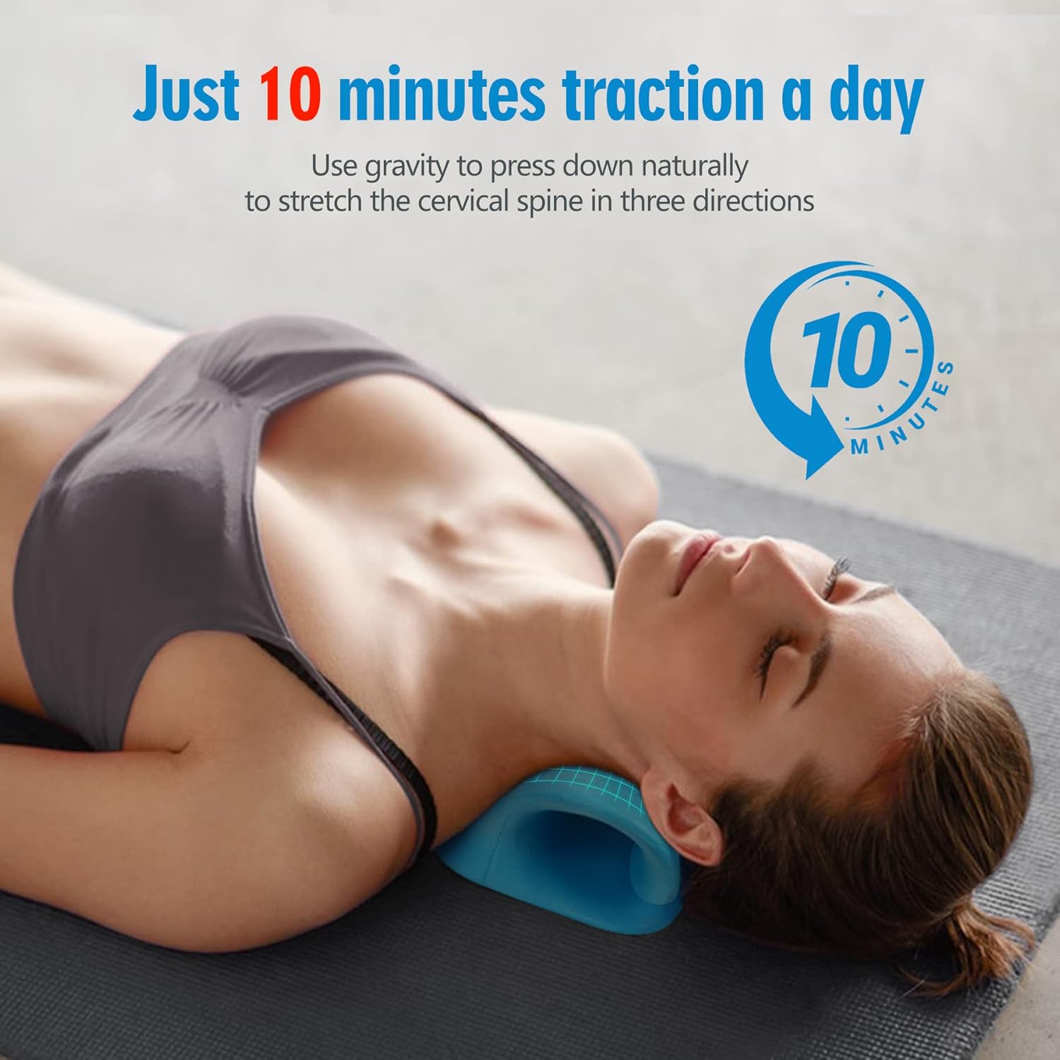 Neck Stretcher for Pain Relief - огляд і ціна Neck Traction Pillow