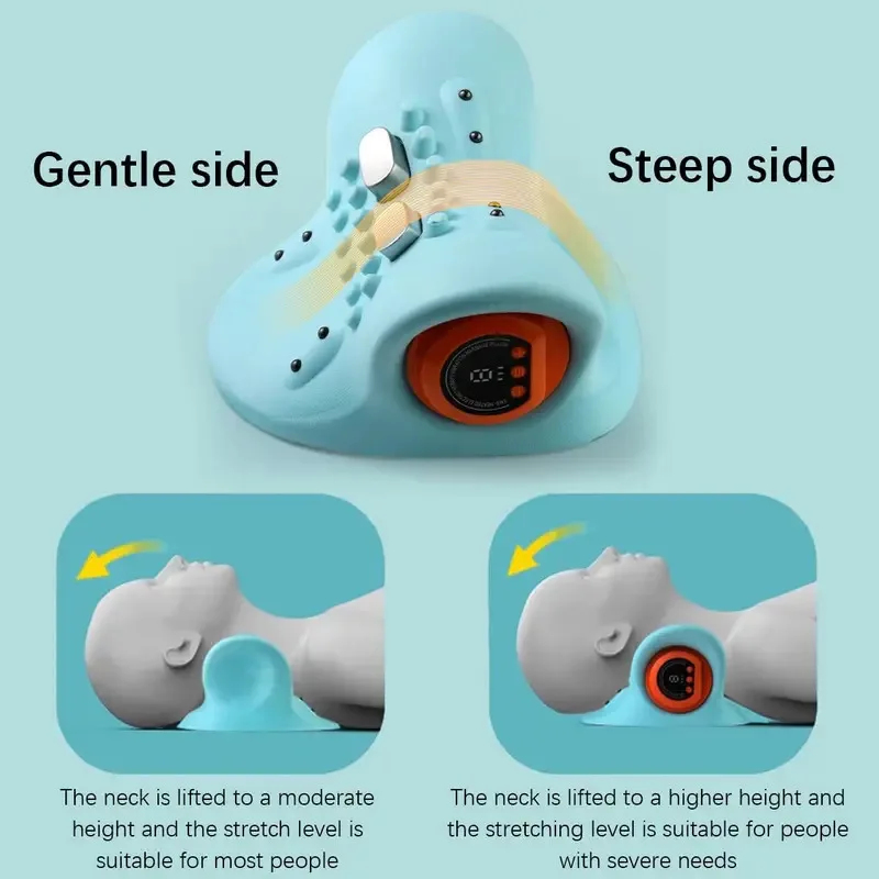 Electric Neck Cervical Tractio - огляд і ціна Neck Traction Pillow