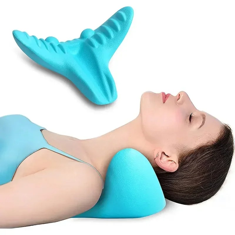 Neck and Shoulder Relaxer, Cer - огляд і ціна Neck Traction Pillow