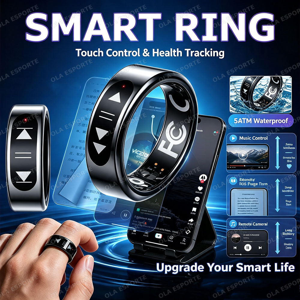 New Touch Control Smart Ring E - огляд і ціна Women'S Health & Wellness Center