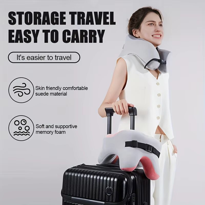 Memory Foam U‑Shape Neck Pillo - огляд і ціна Neck Traction Pillow
