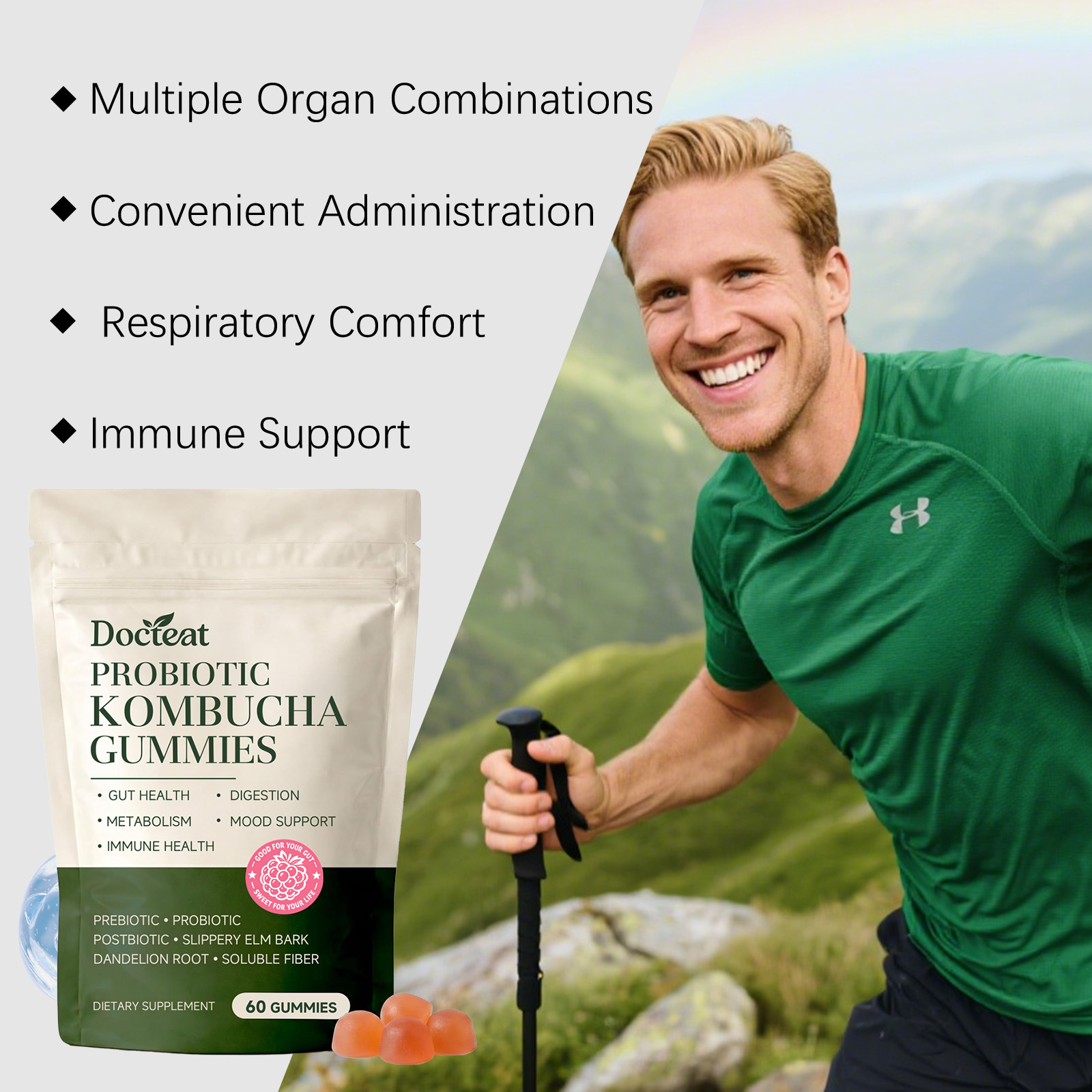 Adults Probiotic Gummies Suppo - огляд і ціна Health Wellness Gummies