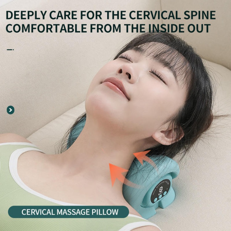 Electric Heated EMS Pulse Cerv - огляд і ціна Neck Traction Pillow