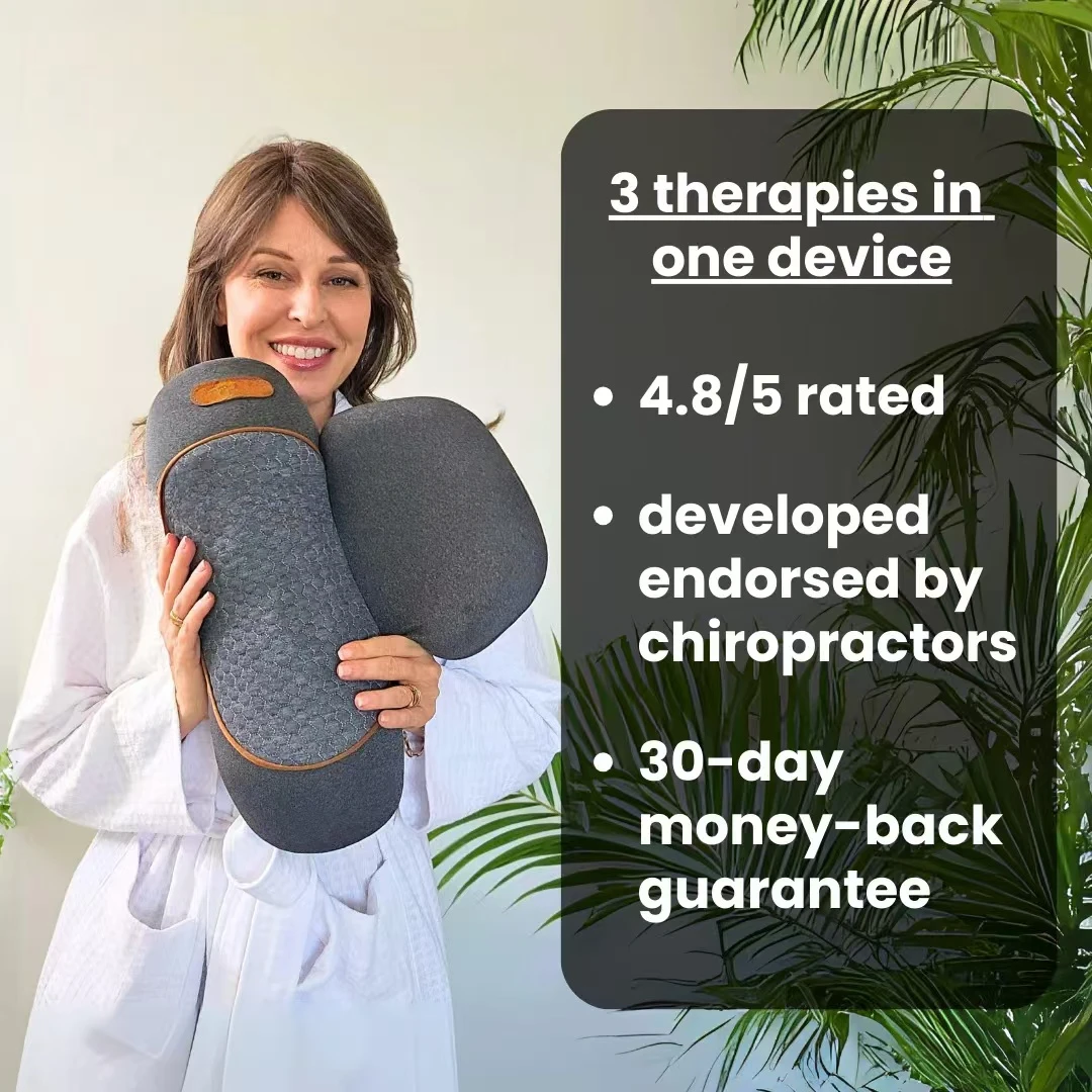 COSSEAL-3-in-1 Neck Massager C - огляд і ціна Neck Traction Pillow