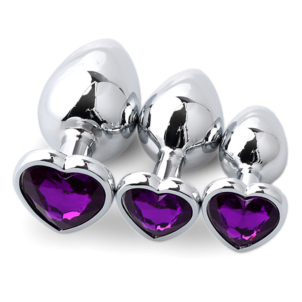 3PCS Metal Anal Plugs for Coup - огляд і ціна Health Wellness & Nutrition Center Llc