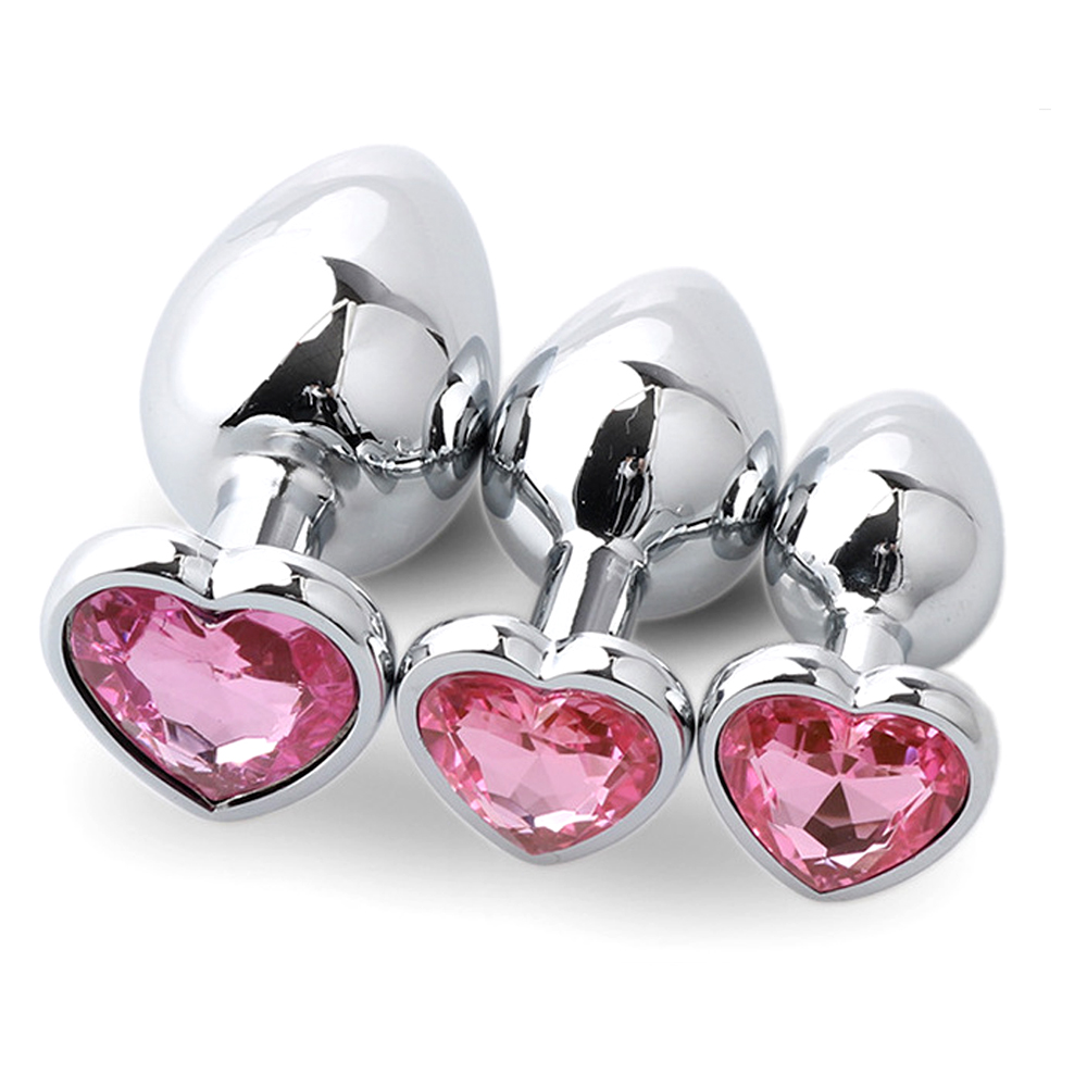 3PCS Metal Anal Plugs for Coup - огляд і ціна Health Wellness & Nutrition Center Llc