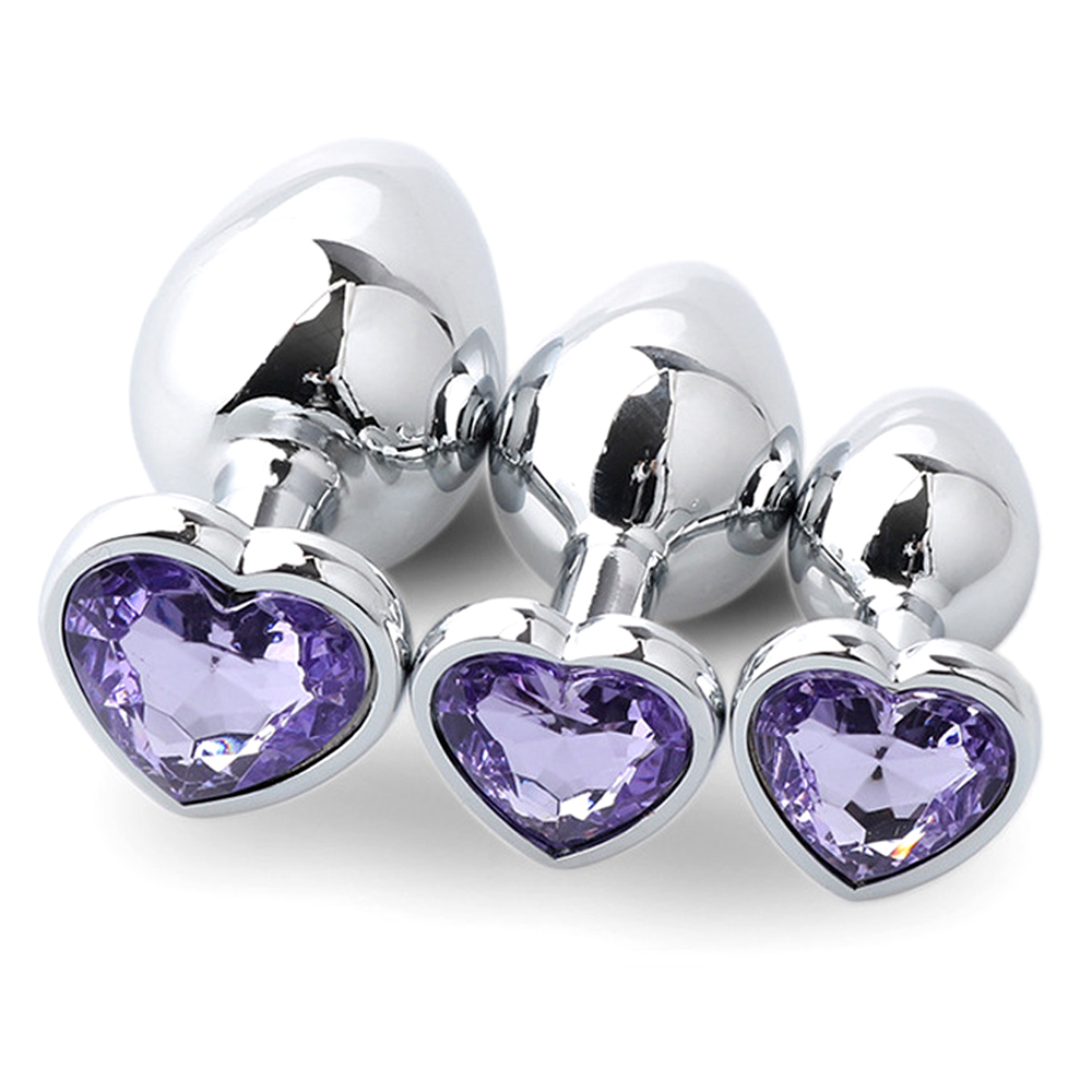 3PCS Metal Anal Plugs for Coup - огляд і ціна Health Wellness & Nutrition Center Llc