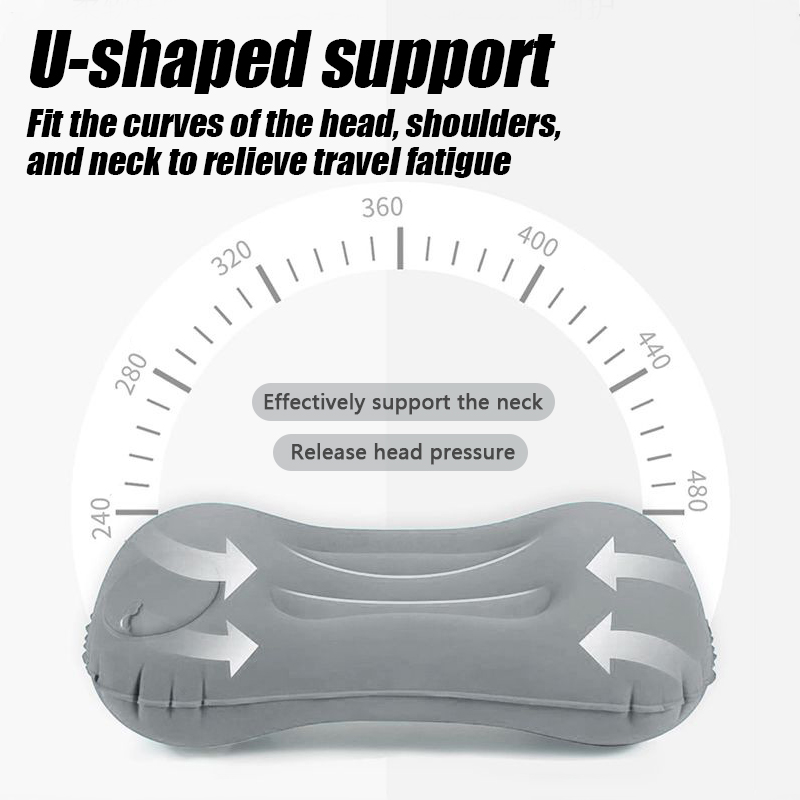 Camping Inflatable Pillow Port - огляд і ціна Neck Traction Pillow