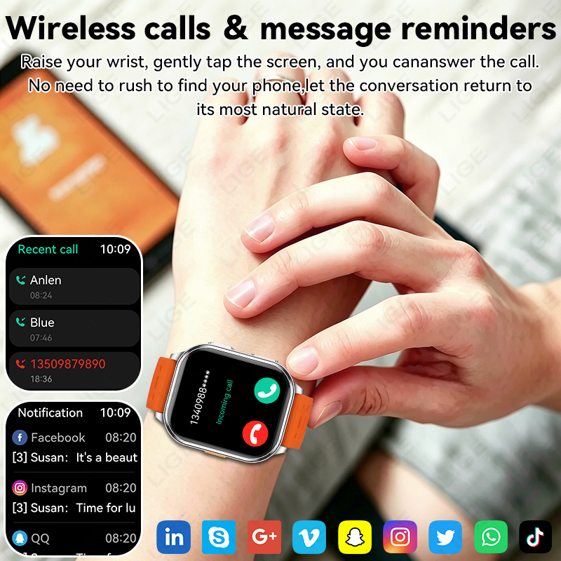 LIGE 2026 Camera Smart Watch M - огляд і ціна Health Wellness Trends 2026