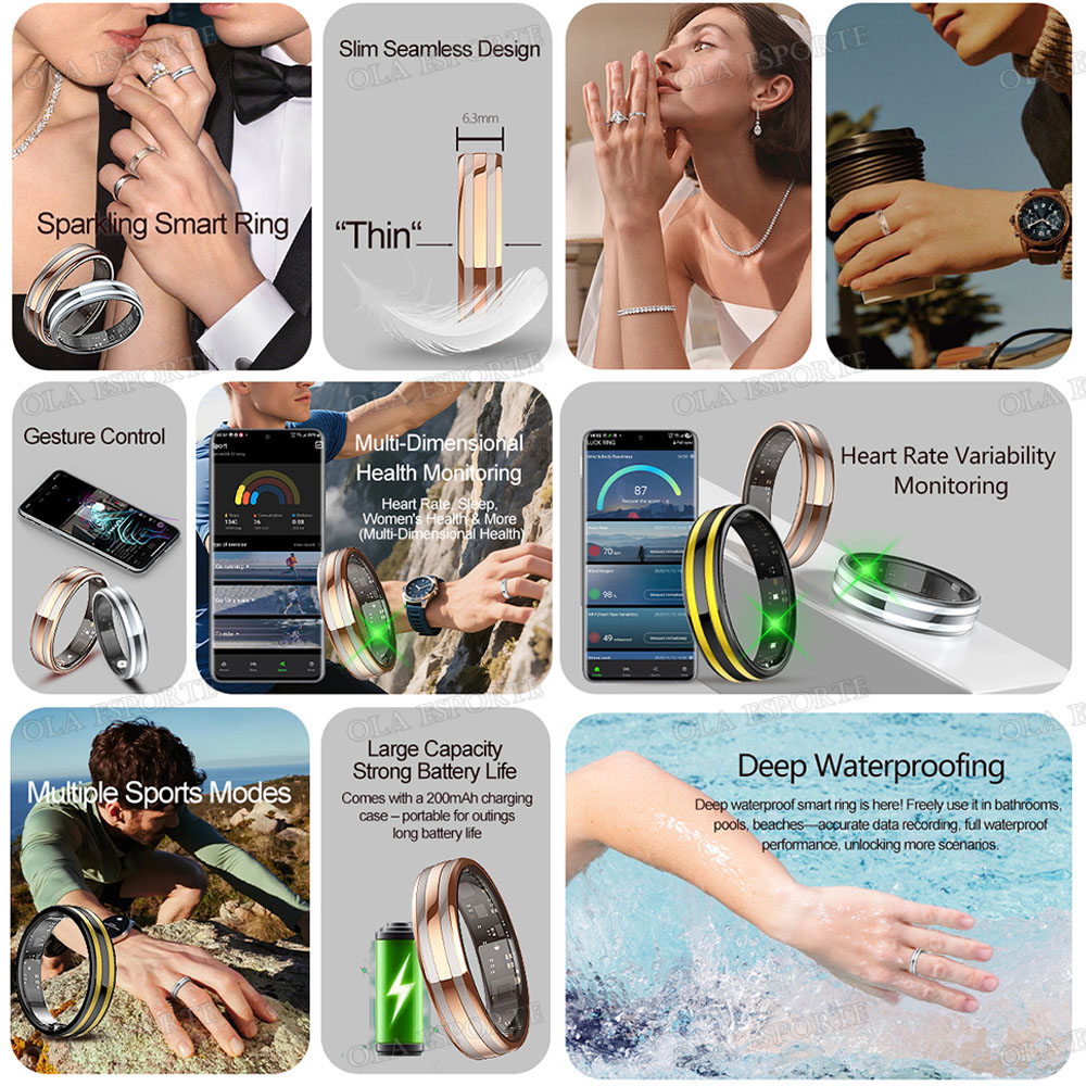 New Smart Ring Heart Rate Stre - огляд і ціна Women'S Health & Wellness Center