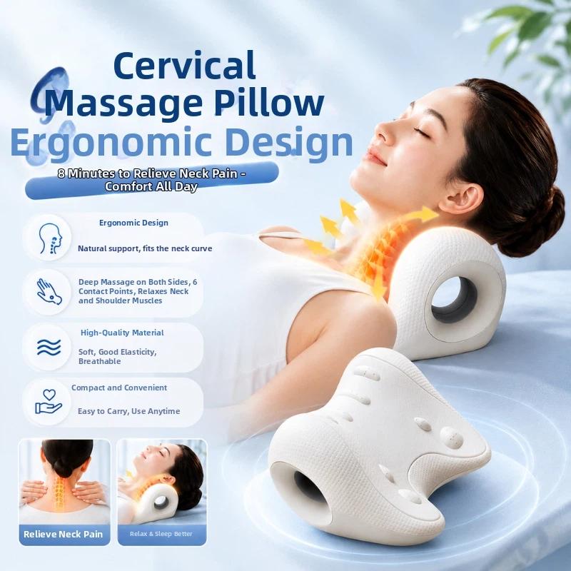 [CO]Ergonomic Neck And Shoulde - огляд і ціна Neck Traction Pillow