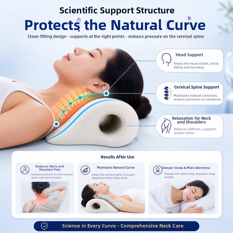 [CO]Ergonomic Neck And Shoulde - огляд і ціна Neck Traction Pillow